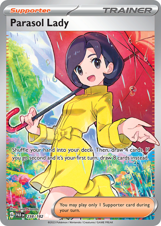 Parasol Lady - 238/182 (Foil) Near Mint_Foil