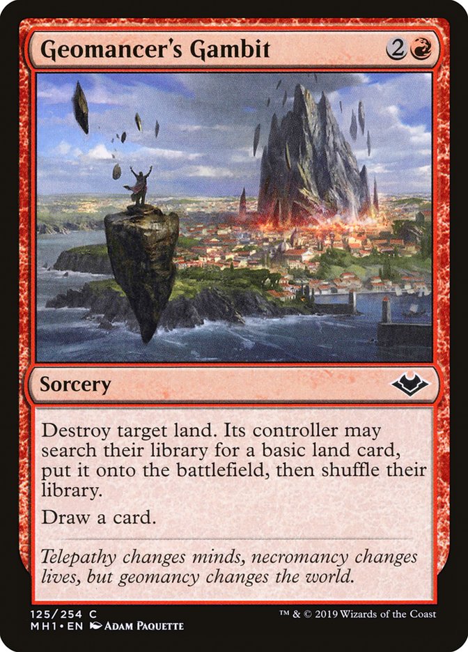Geomancer's Gambit (MH1 125)