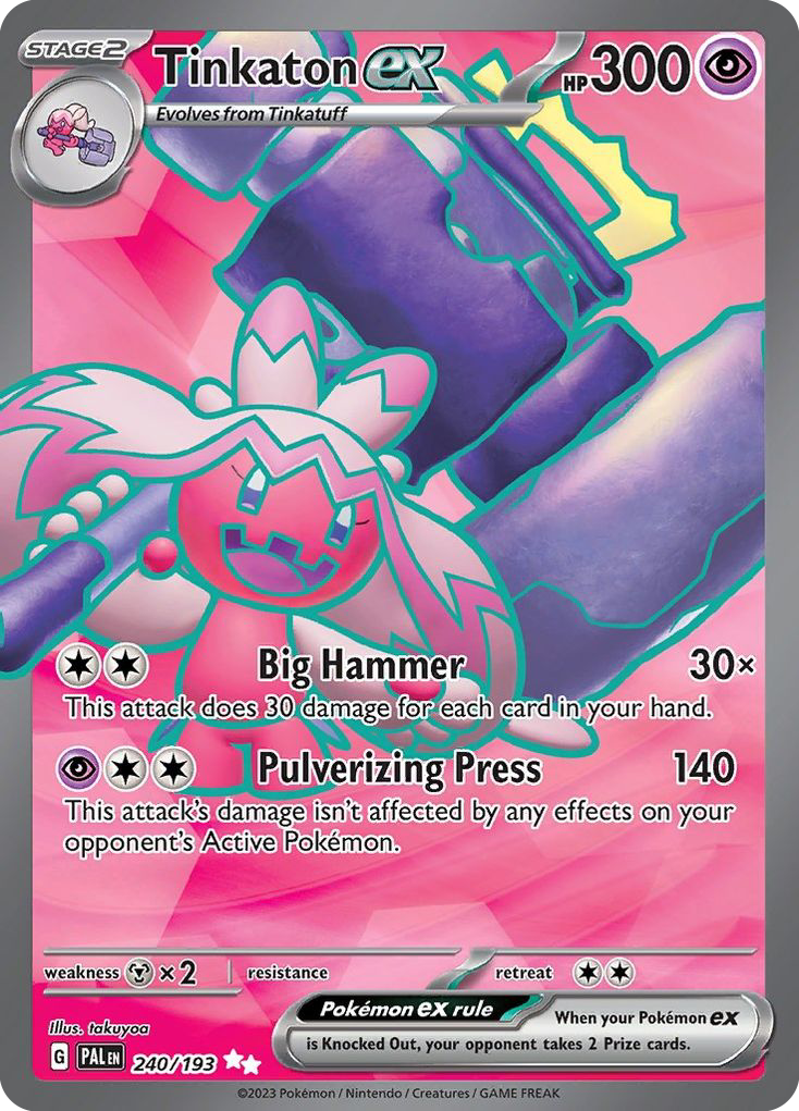 Tinkaton ex - 240/193 (Foil) Near Mint_Foil