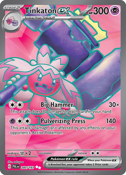 Tinkaton ex - 240/193 (Foil) Near Mint_Foil