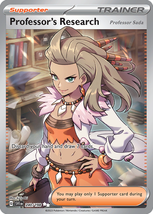 Professor's Research (Professor Sada) - 240/198 (Foil) Near Mint_Foil