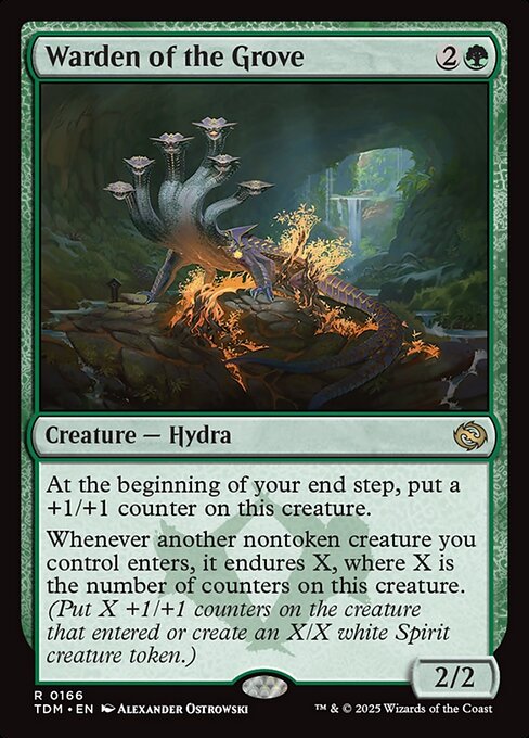 Warden of the Grove - 166 (Normal) Near Mint_Non-Foil