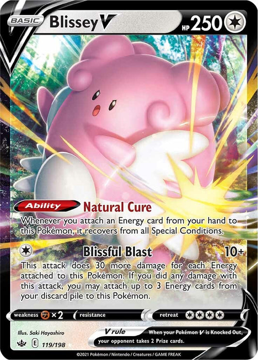 Blissey V - 119/198 (Holo)