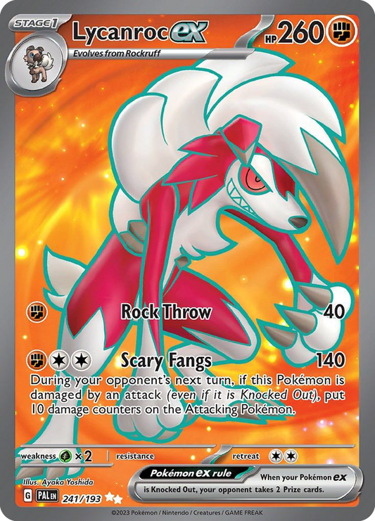 Lycanroc ex - 241/193 (Foil) Near Mint_Foil