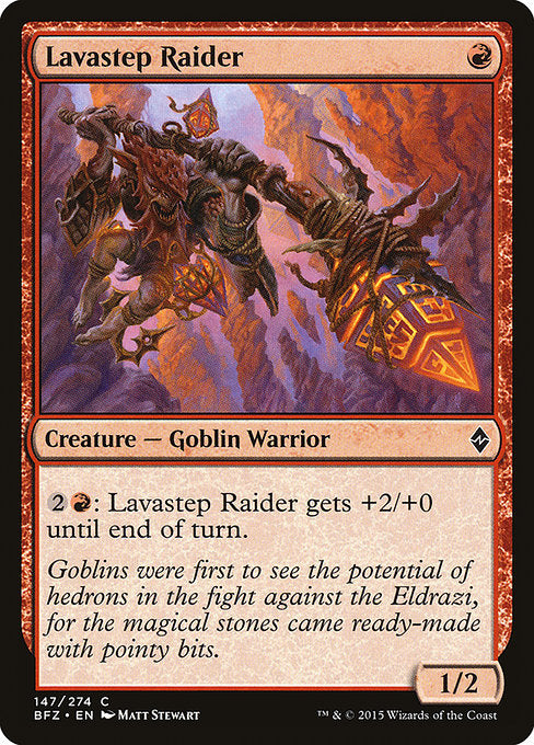 Lavastep Raider - 147 (Normal) Near Mint_Non-Foil