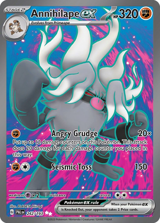 Annihilape ex - 242/193 (Foil) Near Mint_Foil
