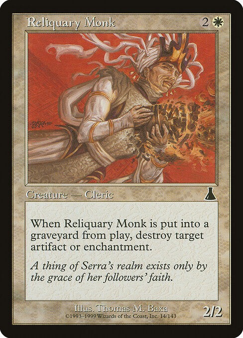 Reliquary Monk UDS #14 Non-Foil