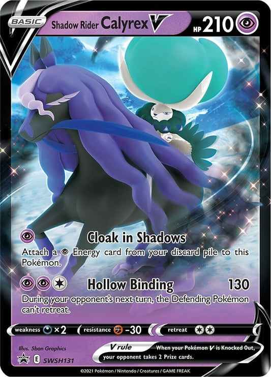 Shadow Rider Calyrex V - SWSH131 - SWSH131 (Holo)