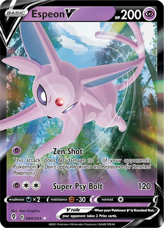 Espeon V - 064/203 (Holo)