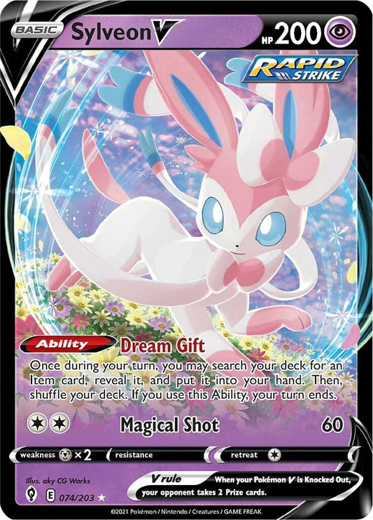 Sylveon V - 074/203 (Holo)