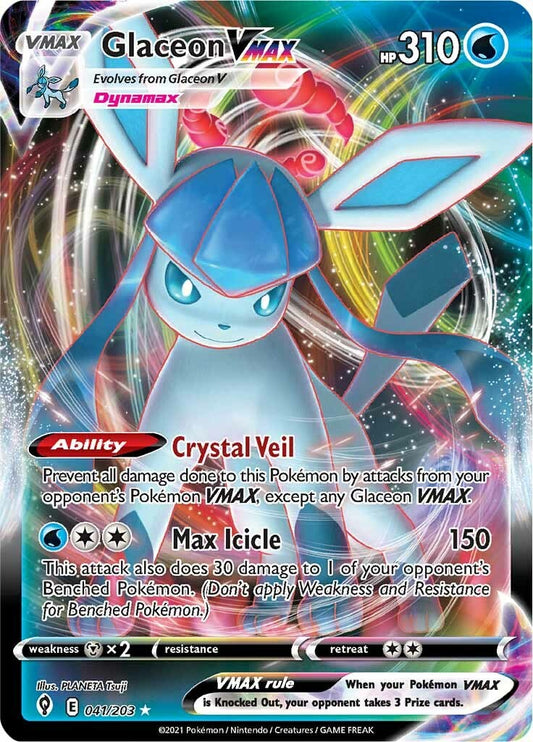 Glaceon VMAX - 041/203 (Holo)