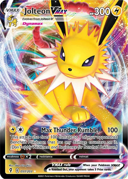 Jolteon VMAX - 051/203 (Holo)