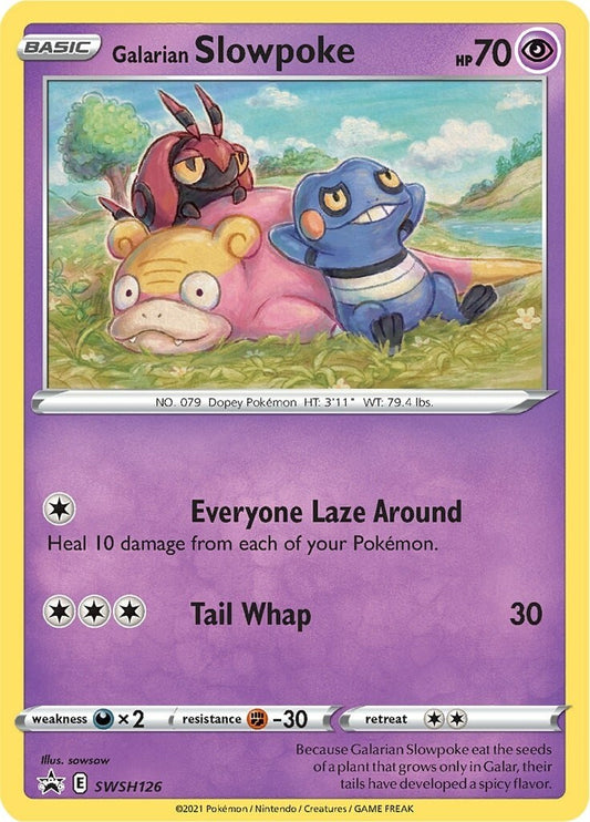 Galarian Slowpoke - SWSH126 - SWSH126 (Holo)