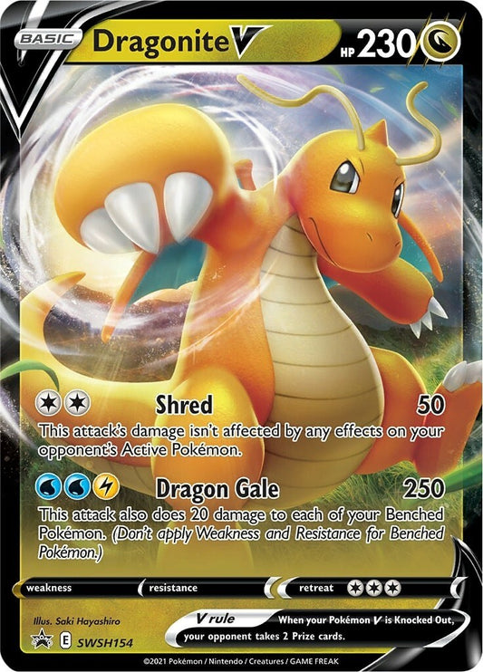 Dragonite V - SWSH154 - SWSH154 (Holo)