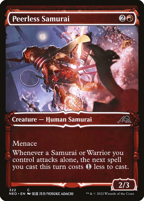 Peerless Samurai NEO #322 Non-Foil