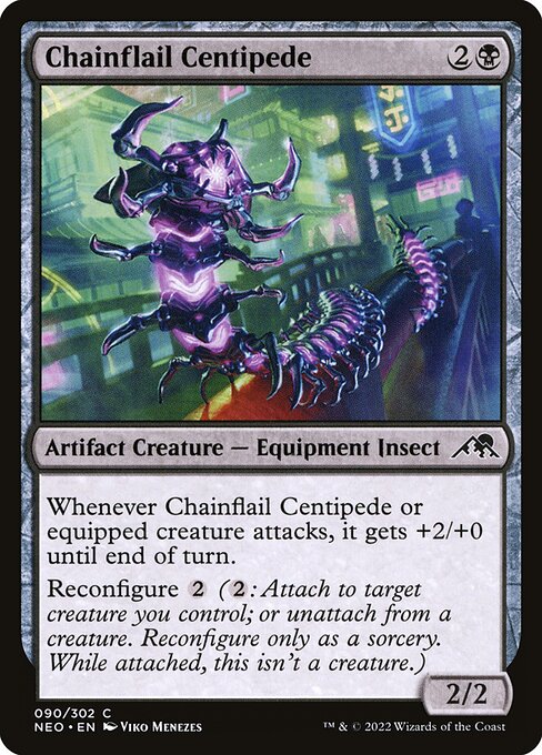 Chainflail Centipede NEO #90 Non-Foil