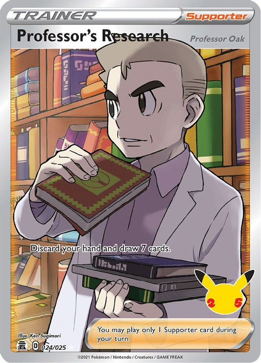 Professor's Research (Full Art) - 024/025 (Holo)