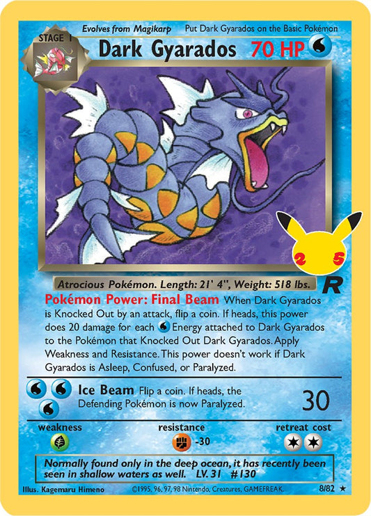 Dark Gyarados - 8/82 (Holo)