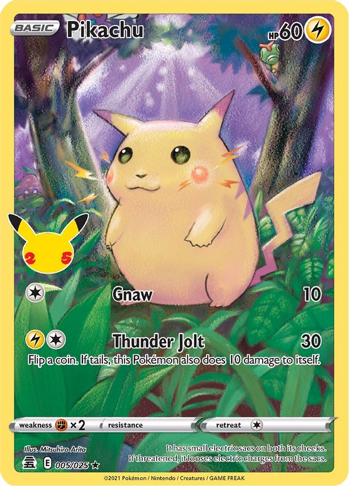 Pikachu - 005/025 (Holo)
