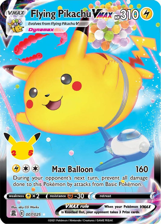 Flying Pikachu VMAX - 007/025 (Holo)