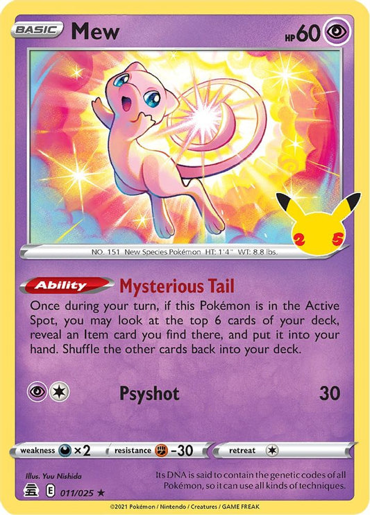 Mew - 011/025 (Holo)