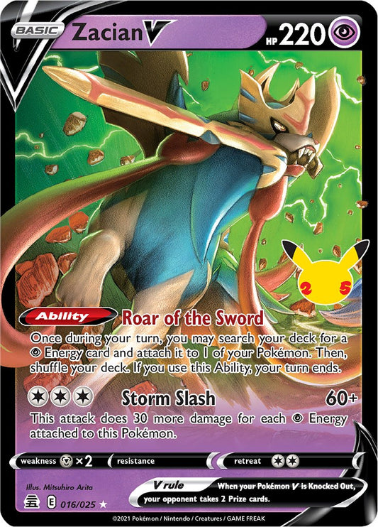Zacian V - 016/025 (Holo)