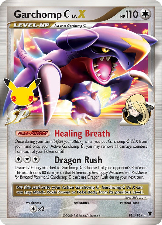 Garchomp C LV.X - 145/147 (Holo)