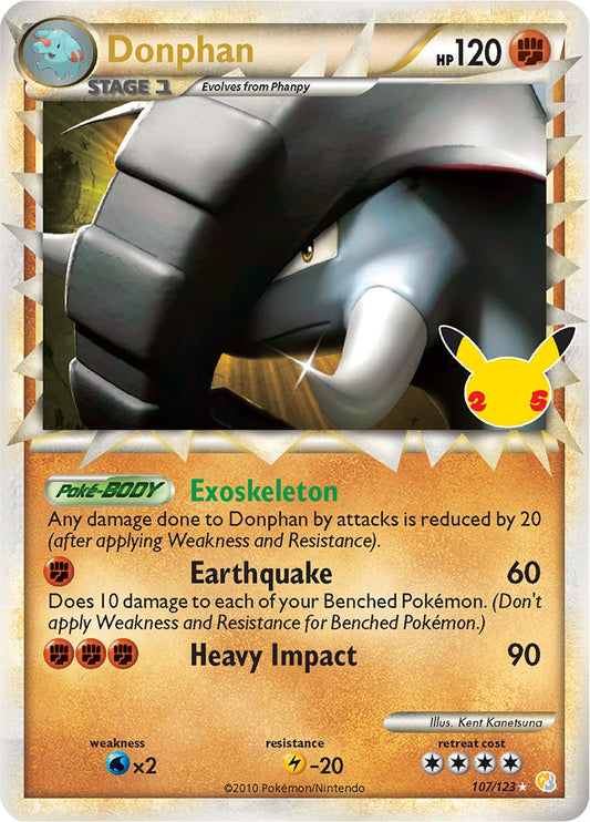 Donphan (Prime) - 107/123 (Holo)