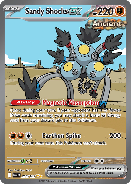 Sandy Shocks ex - 250/182 (Foil) Near Mint_Foil