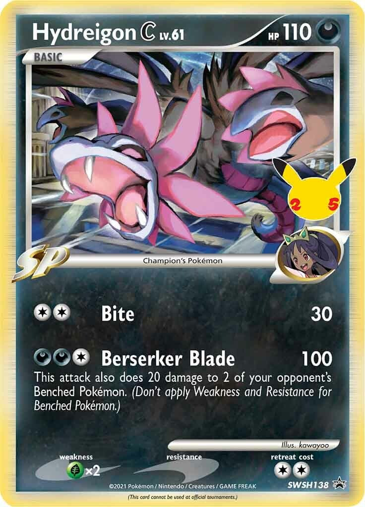 Hydreigon C lv.61 - SWSH138 - SWSH138 (Holo)