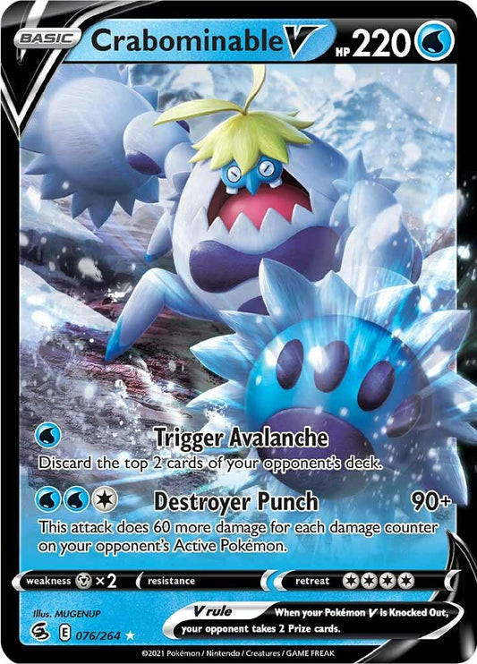 Crabominable V - 076/264 (Holo)