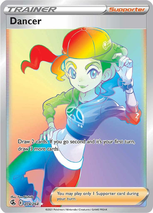 Dancer (Secret) - 274/264 (Holo)