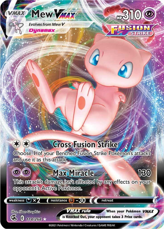 Mew VMAX - 114/264 (Holo)