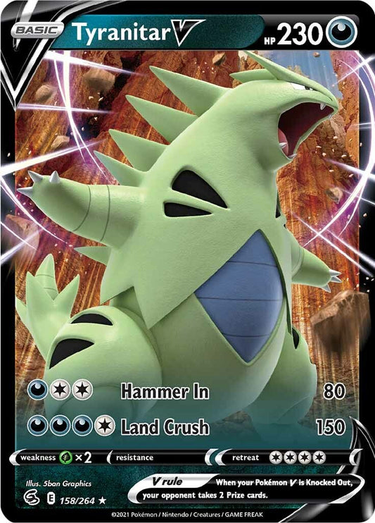 Tyranitar V - 158/264 (Holo)