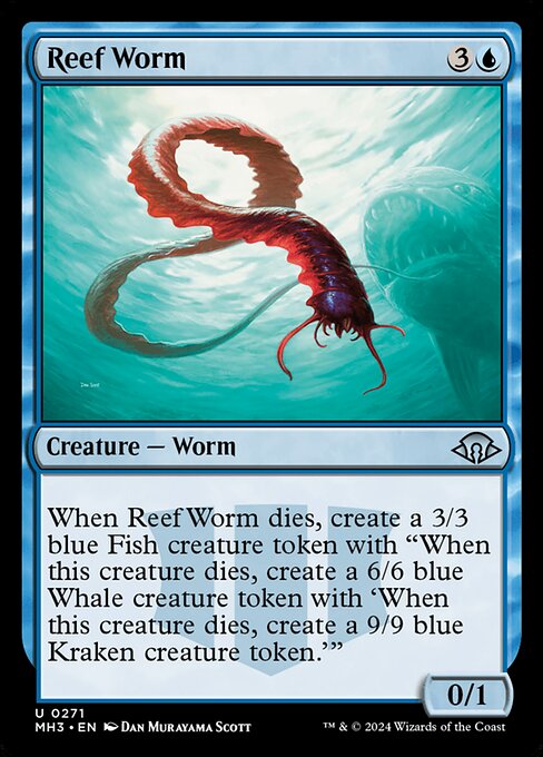 Reef Worm - 271 (Normal) Near Mint_Non-Foil
