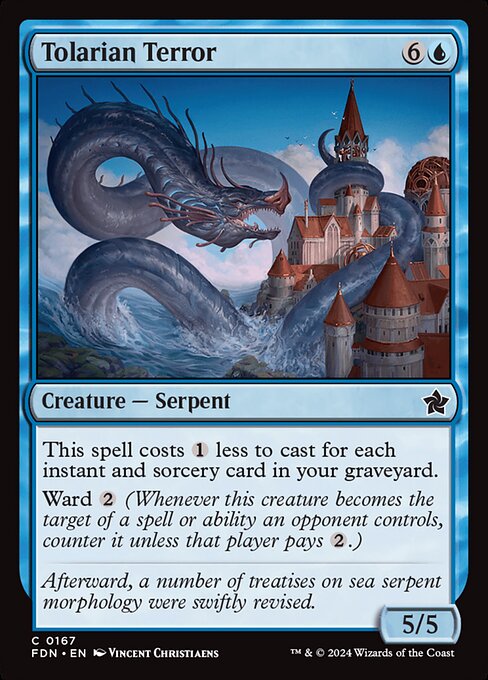 Tolarian Terror (Non Foil) near_mint
