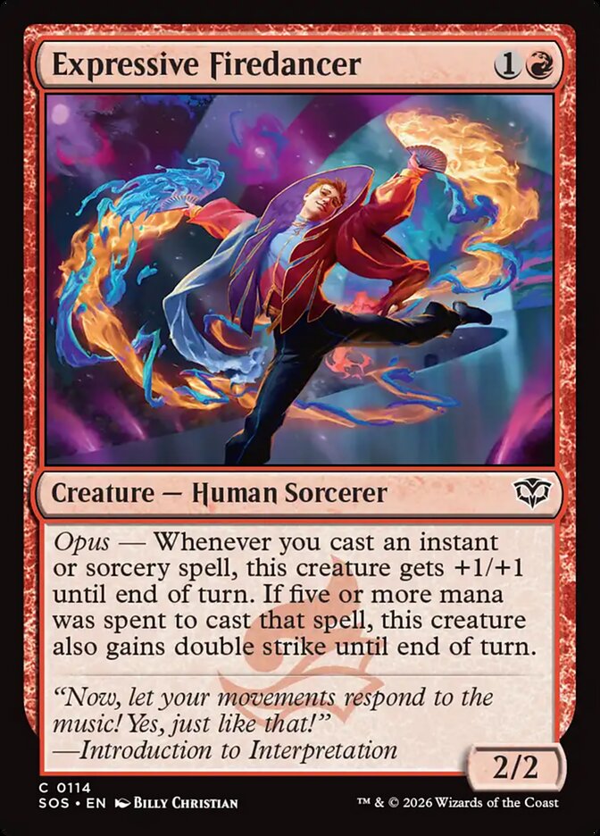 Expressive Firedancer - 114 (Foil)