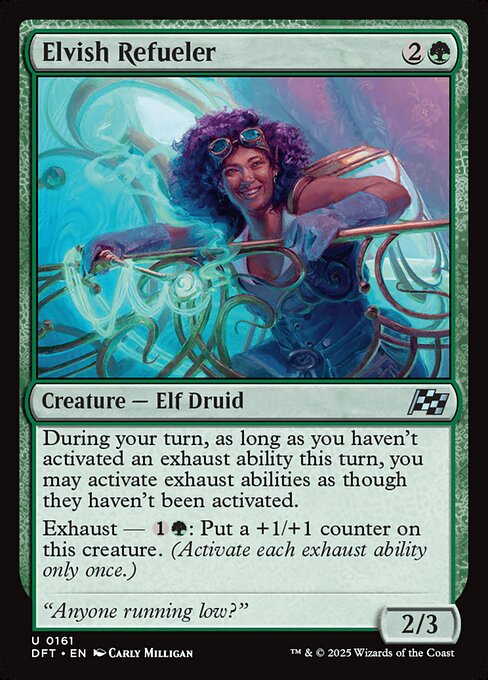 Elvish Refueler - 161 (Normal) Near Mint_Non-Foil