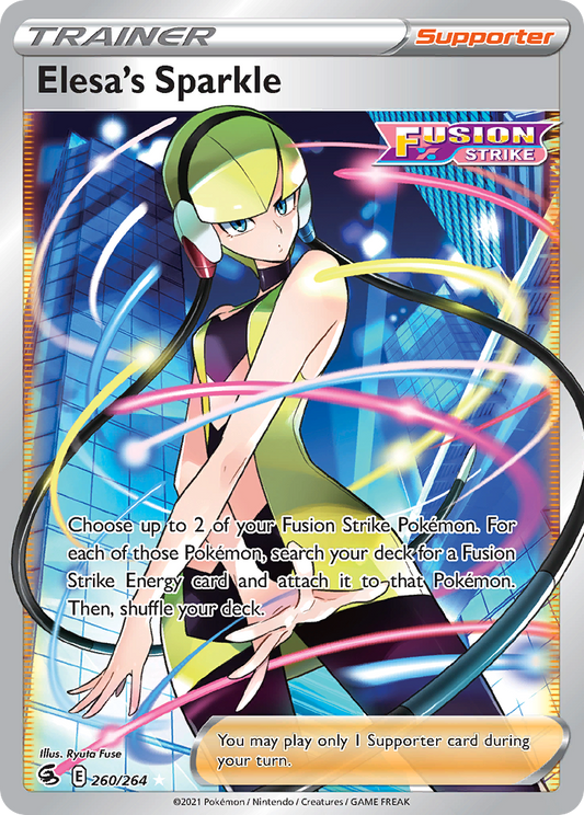 Elesa's Sparkle (Full Art) - 260/264 (Foil) Near Mint_Foil