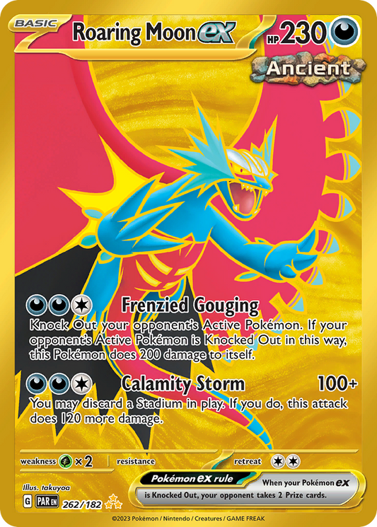 Roaring Moon ex - 262/182 (Foil) Near Mint_Foil