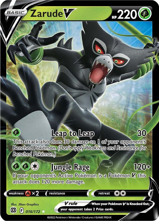 Zarude V - 016/172 (Holo)