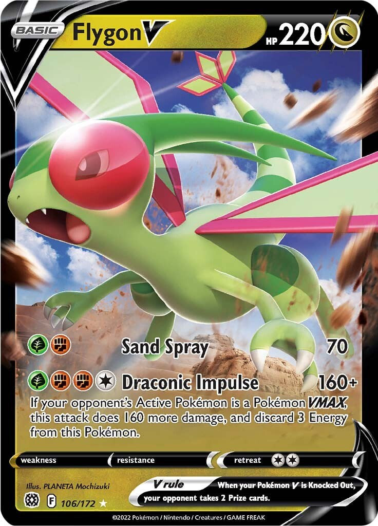 Flygon V - 106/172 Holo