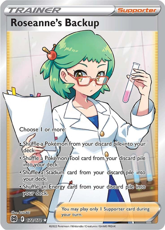 Roseanne's Backup (Full Art) - 172/172 (Holo)