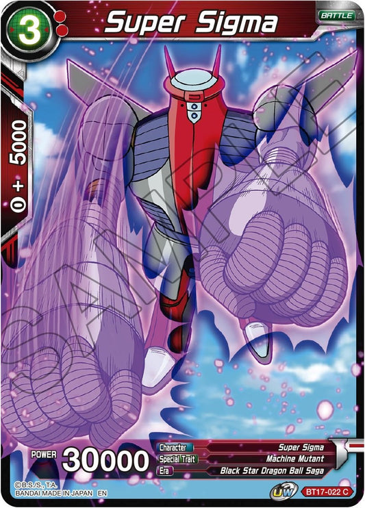 Super Sigma - BT17-022 (Normal) Near Mint_Normal