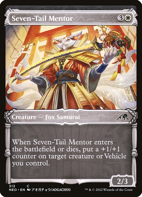 Seven-Tail Mentor NEO #313 Non-Foil
