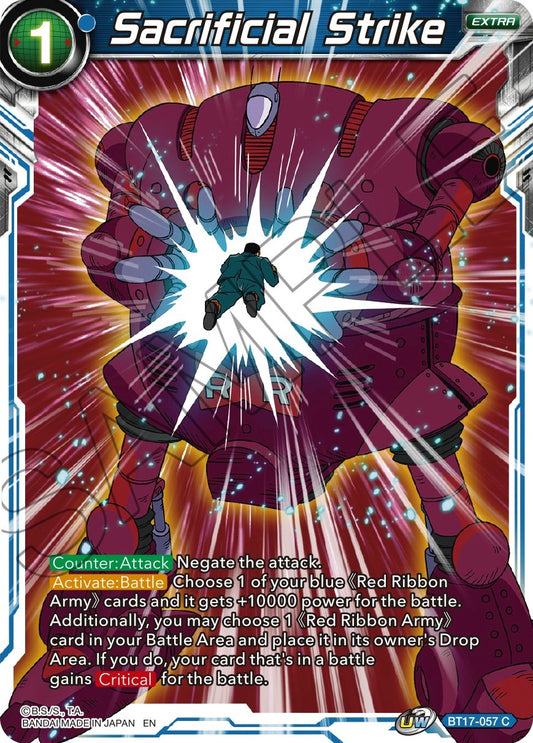 Sacrificial Strike - BT17-057 (Normal) Near Mint_Normal