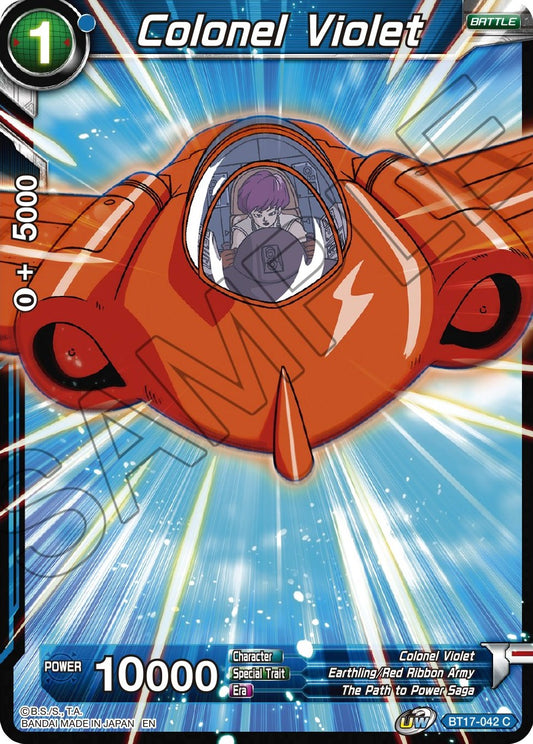Colonel Violet - BT17-042 (Normal) Near Mint_Normal