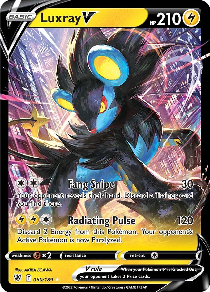 Luxray V - 050/189 (Holo)