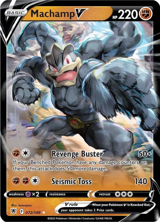 Machamp V - 072/189 (Holo)
