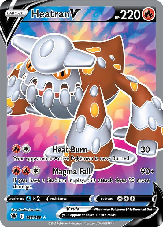 Heatran V (Full Art) - 165/189 (Holo)